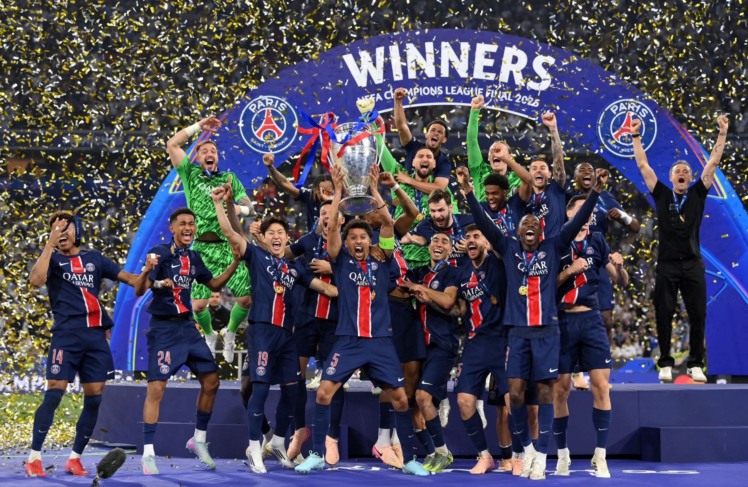 Le PSG écrase l’Inter et décroche sa première C1